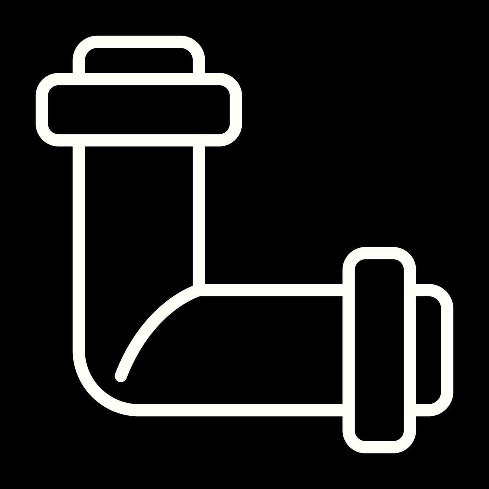 Conduit Coupling Vector Icon