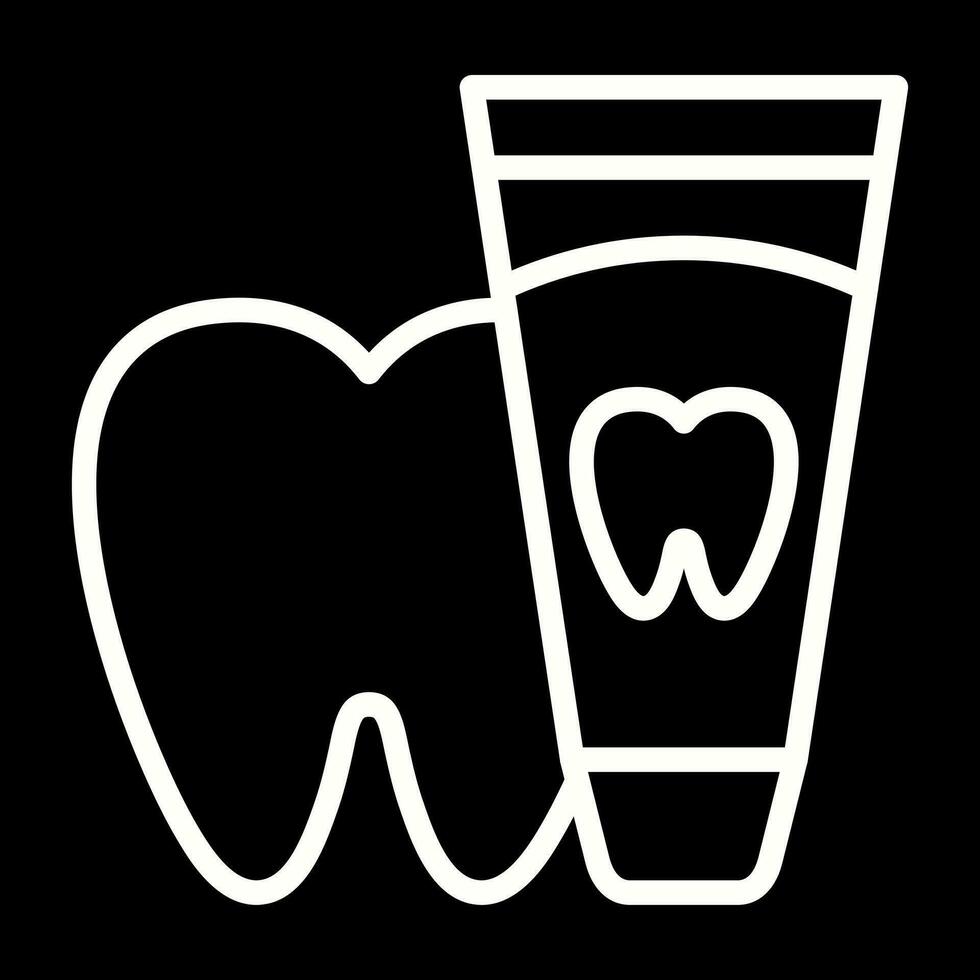 Toothpaste Vector Icon