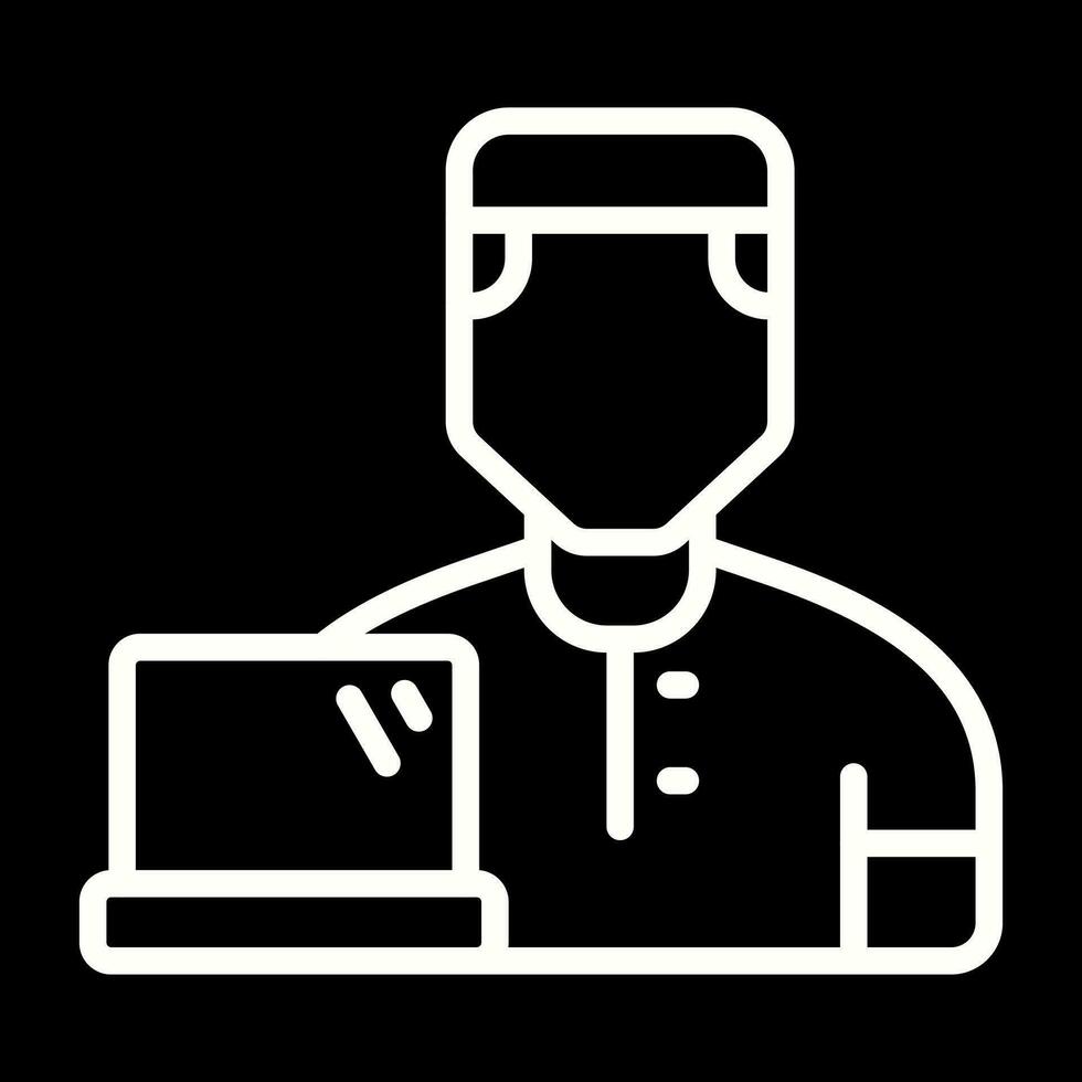 User Working Vector Icon