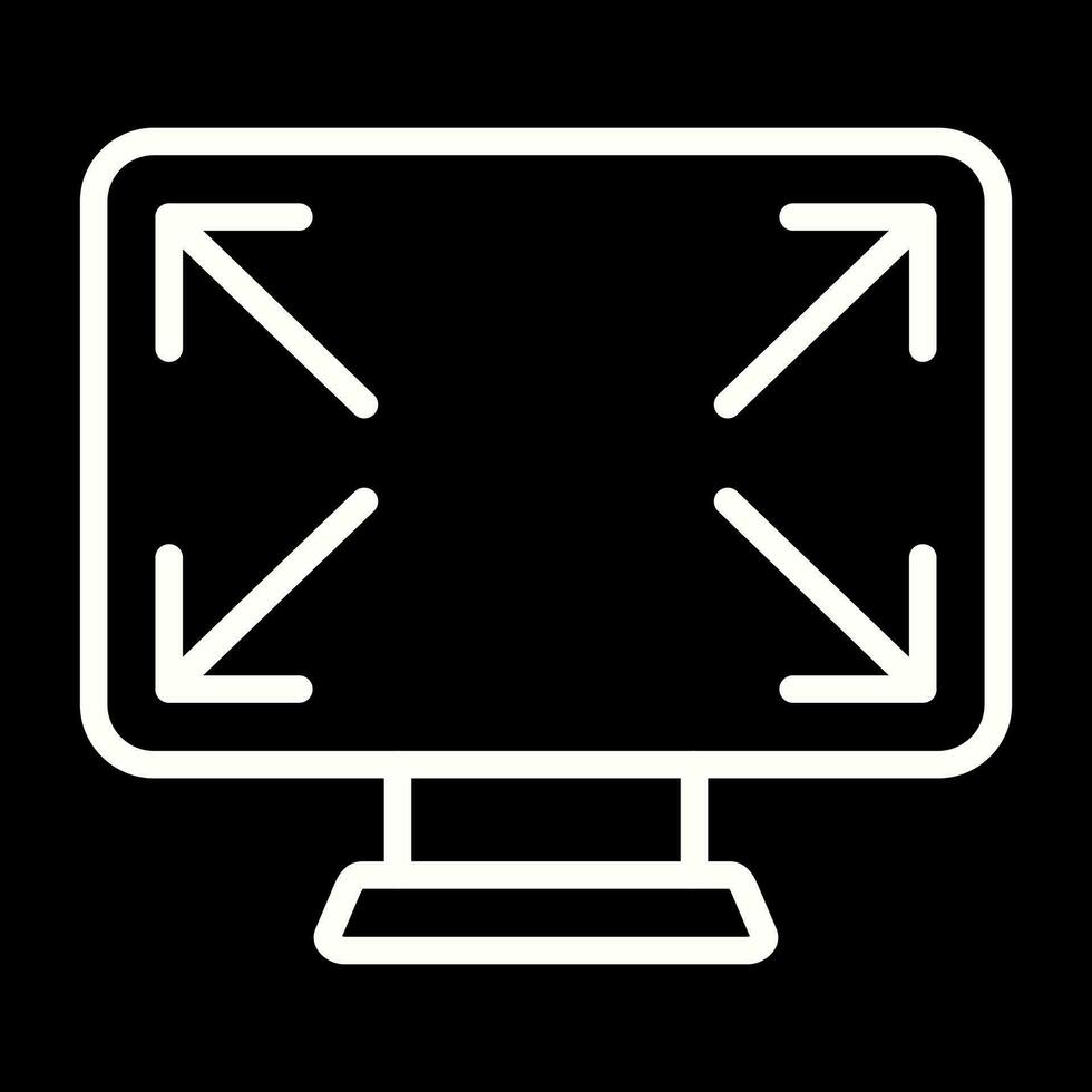 Fullscreen Icon Vector Icon