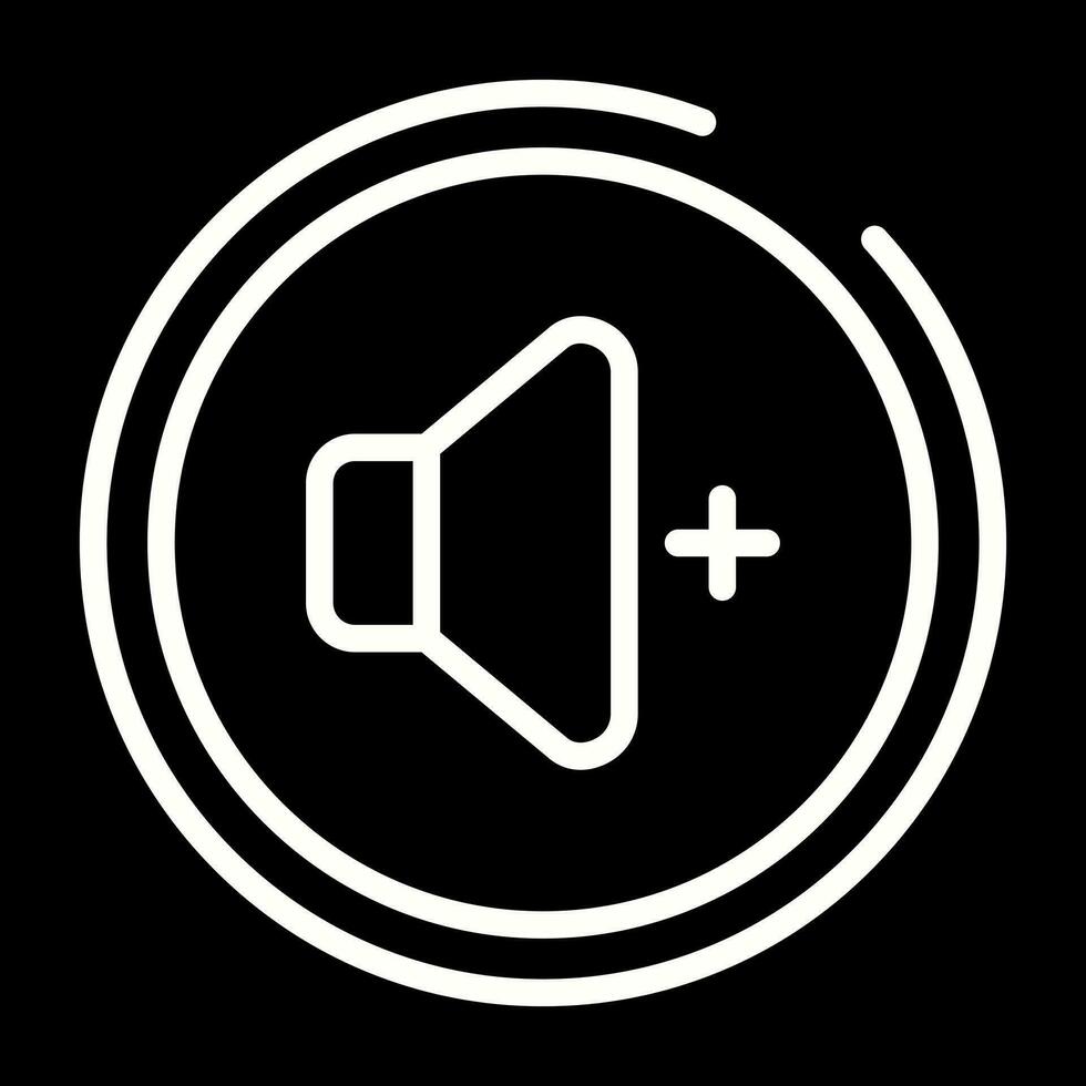 Volume Up Button Vector Icon