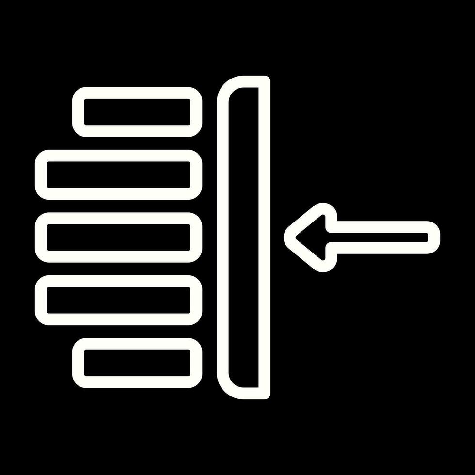 Margin Vector Icon