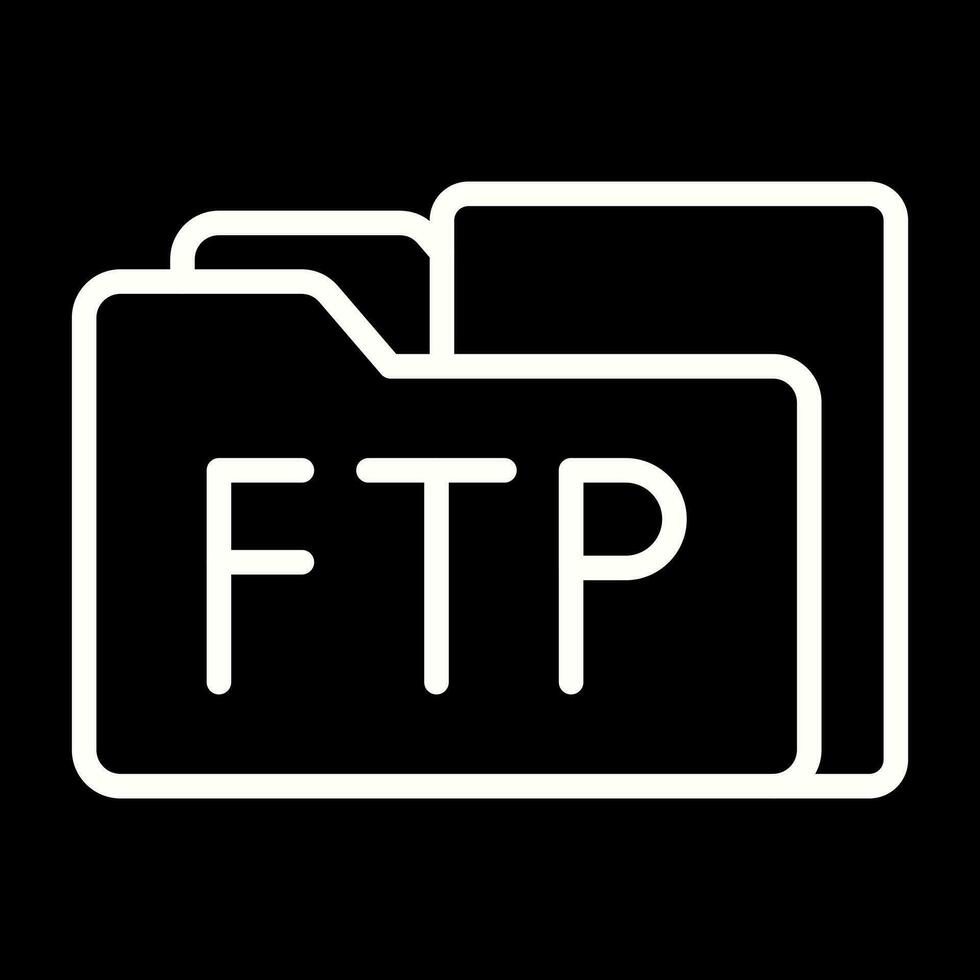 FTP Access Vector Icon