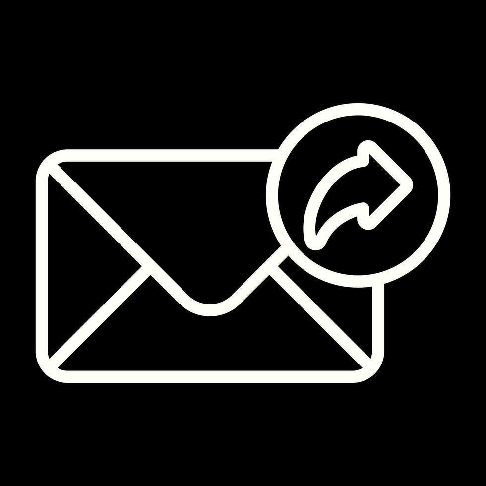 Email Forwarding Vector Icon