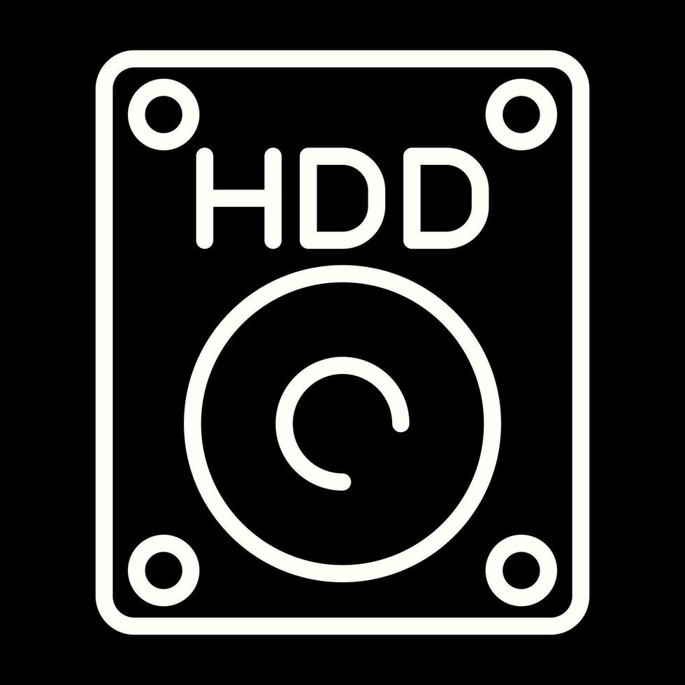 Hdd Vector Icon