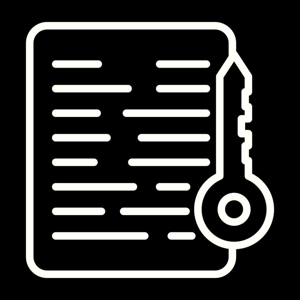 Document Access Vector Icon