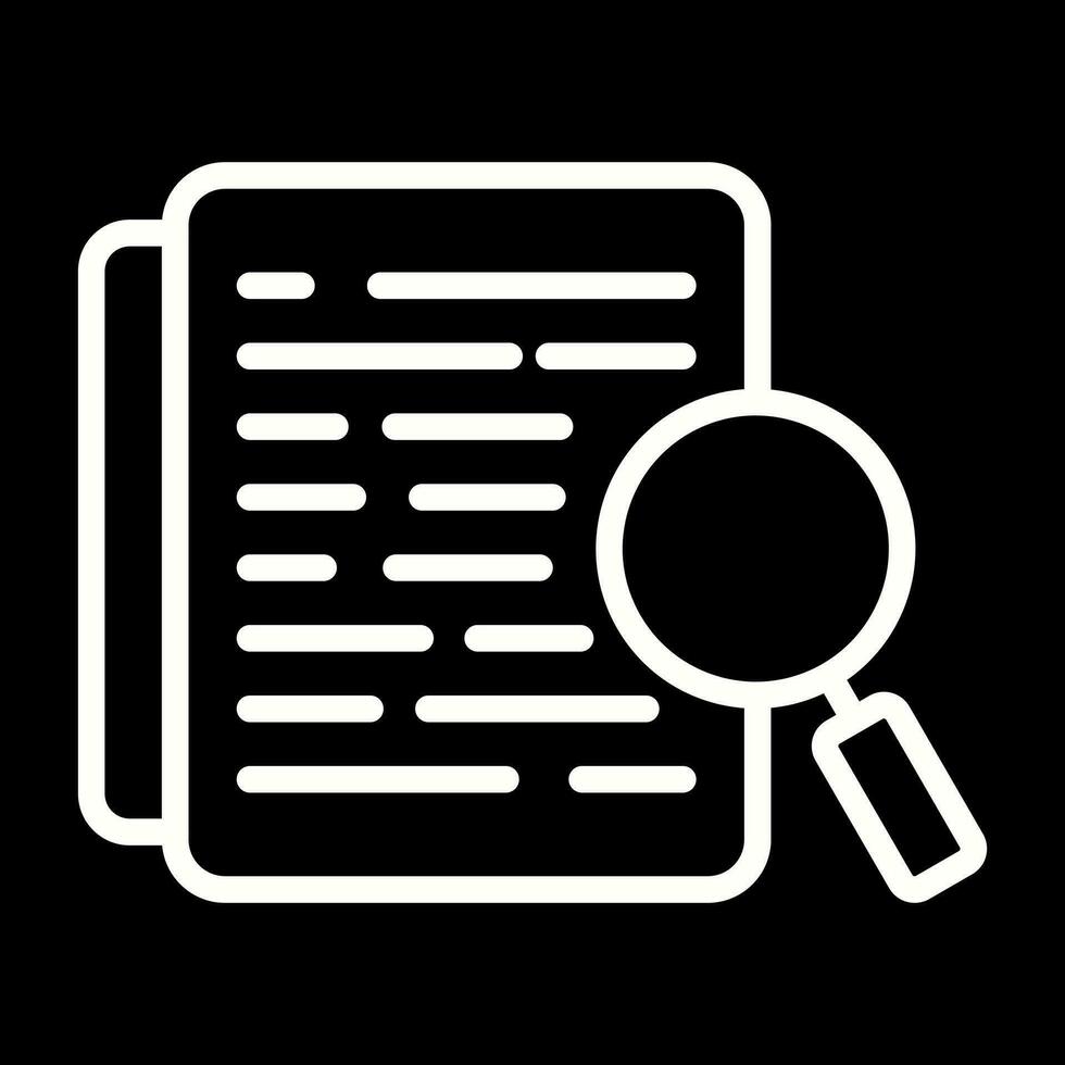 Document Review Vector Icon