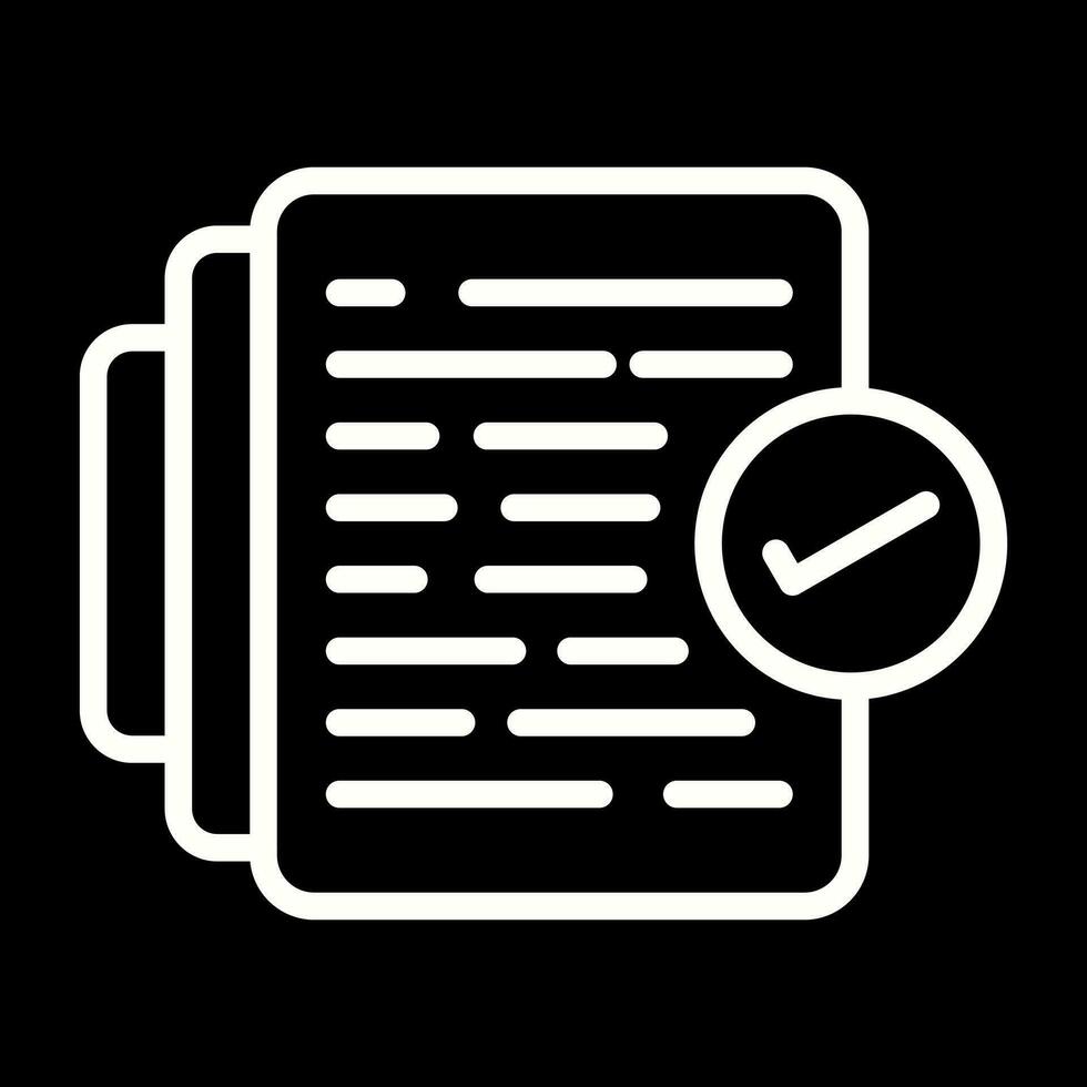 Document Versioning Vector Icon
