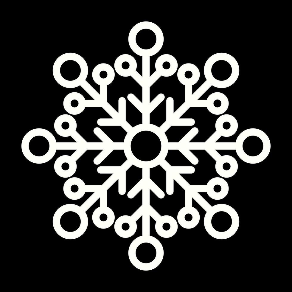Snow Vector Icon