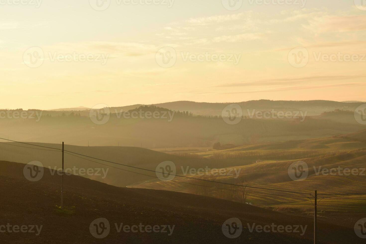 The Tuscanian hills photo