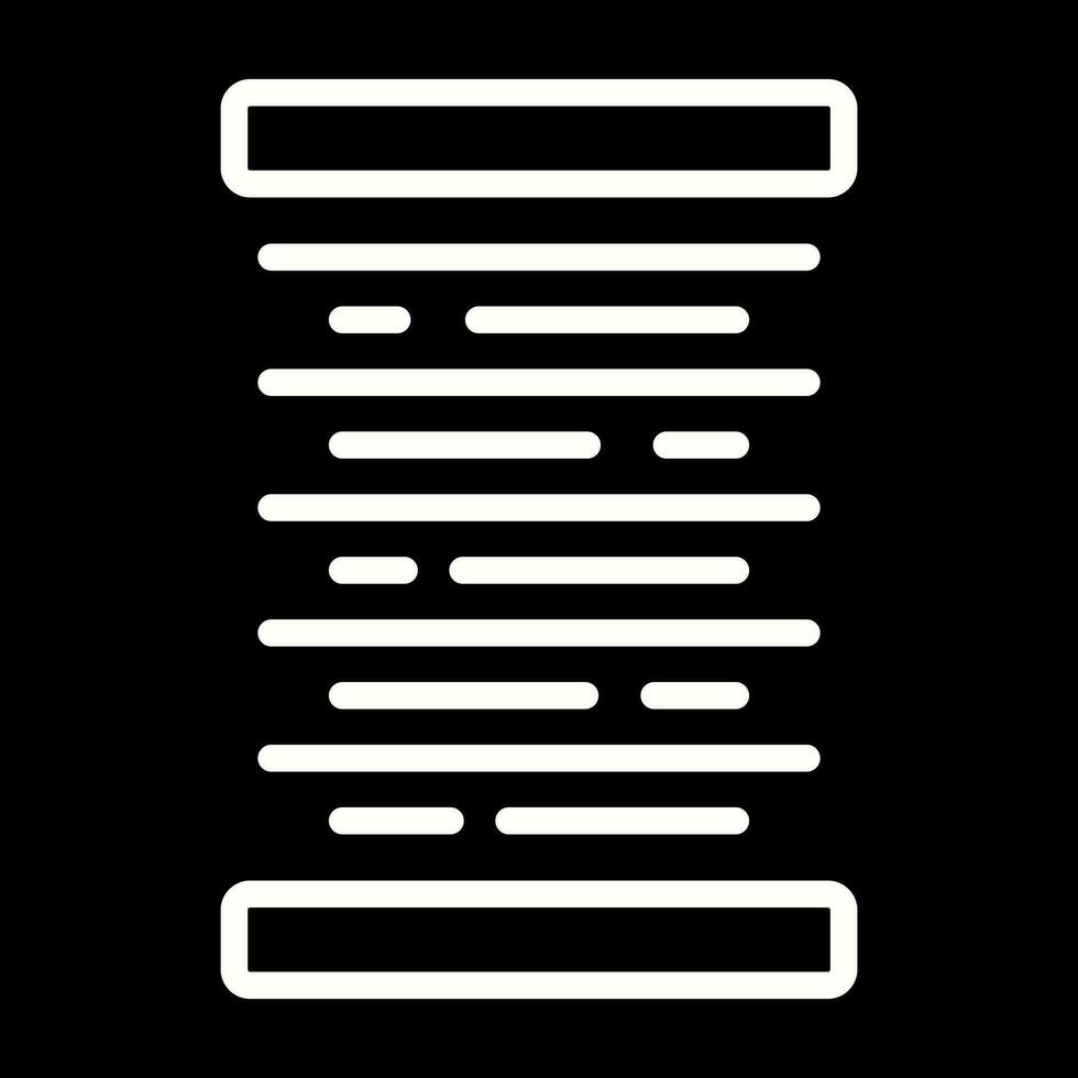 Center Alignment Vector Icon
