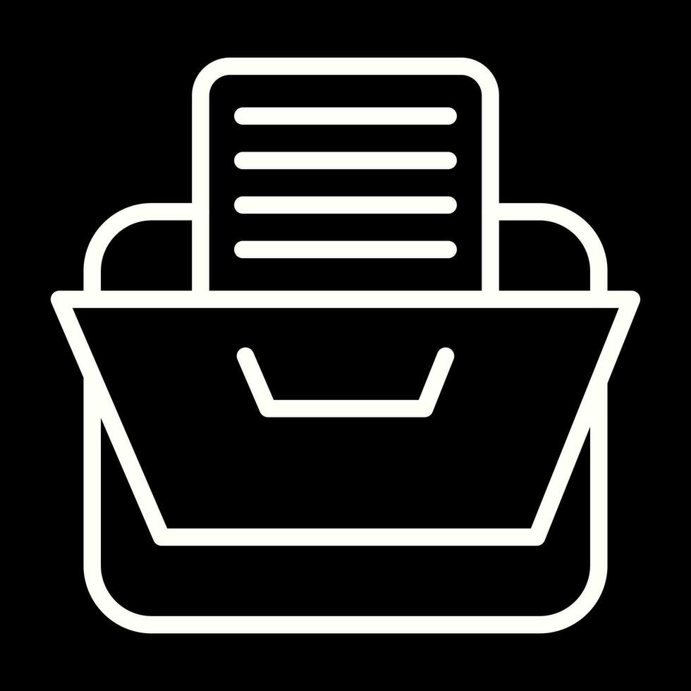 Filing Cabinet Vector Icon