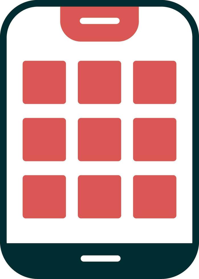 Dial Pad Vector Icon