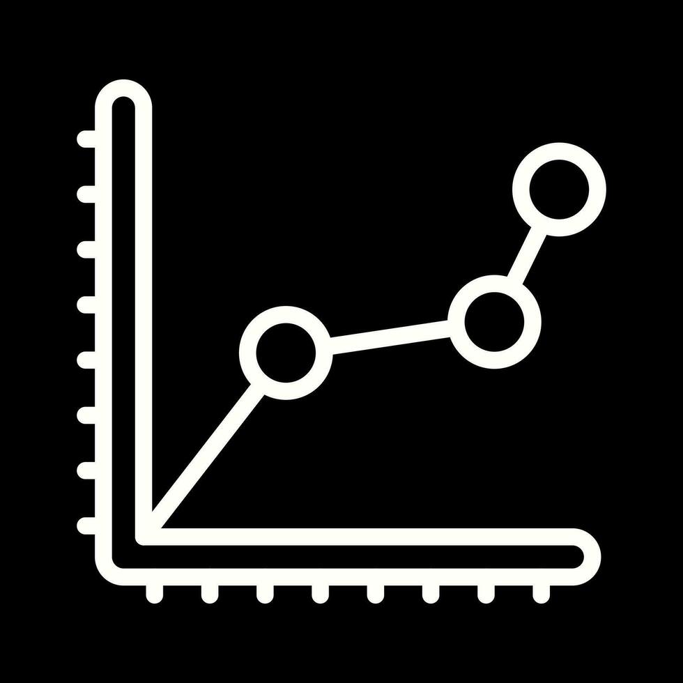 Line Chart Vector Icon