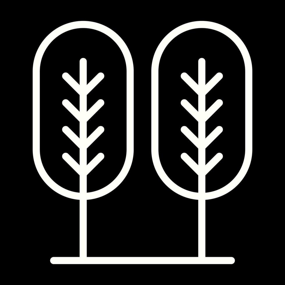 Birch tree Vector Icon