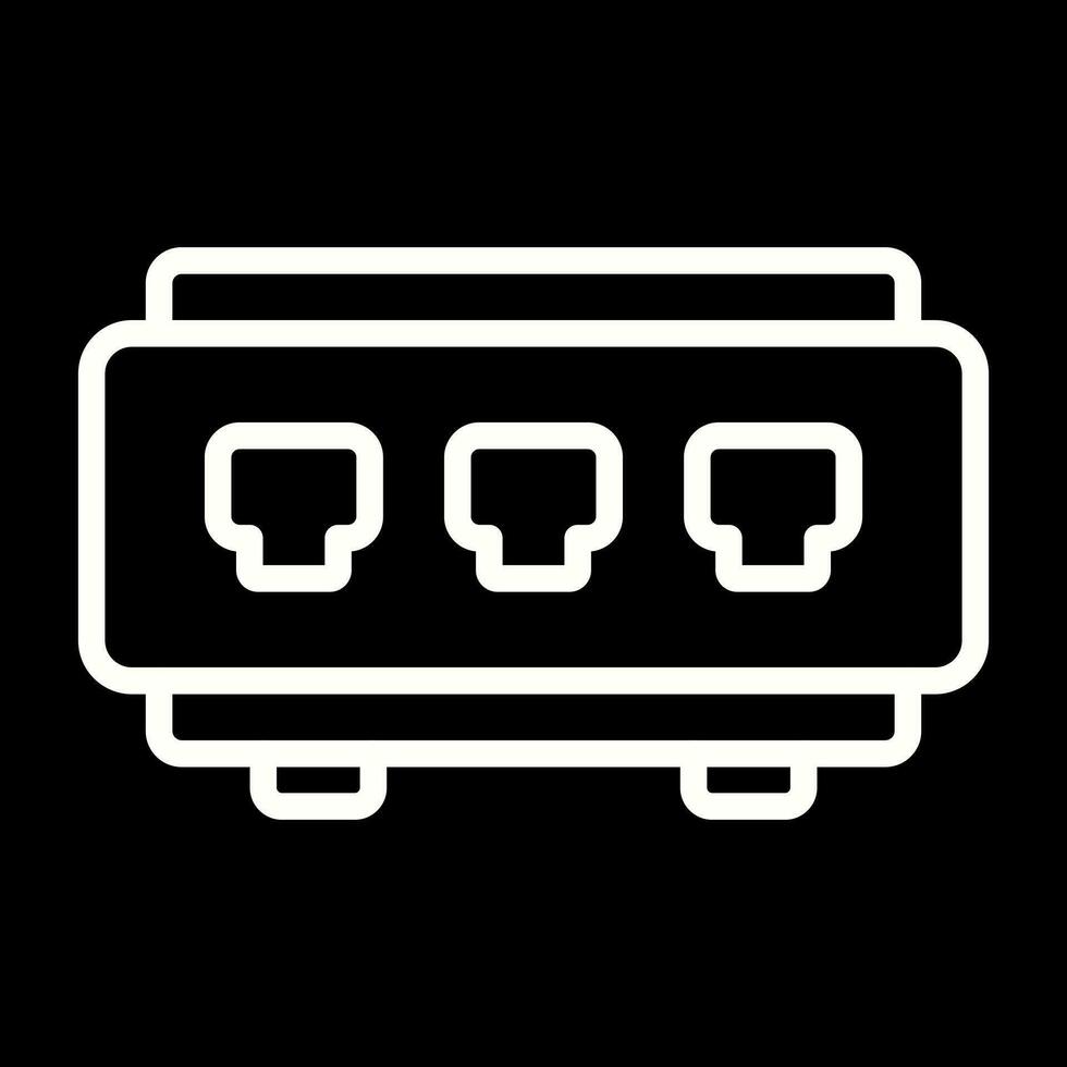 Network Switch Vector Icon