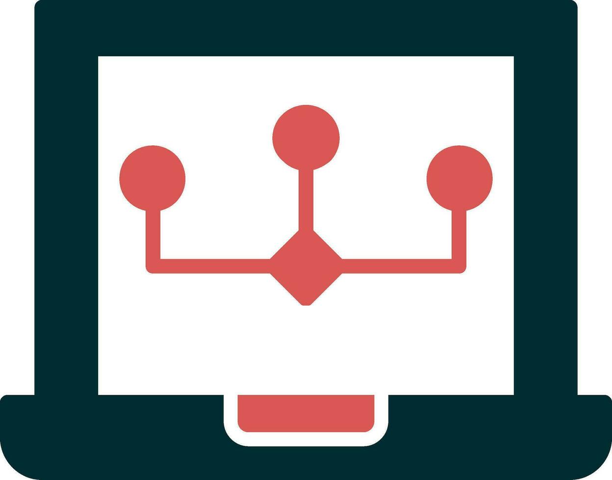 Data Modeling Vector Icon