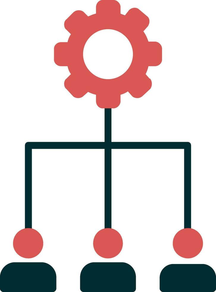 Team Management Vector Icon