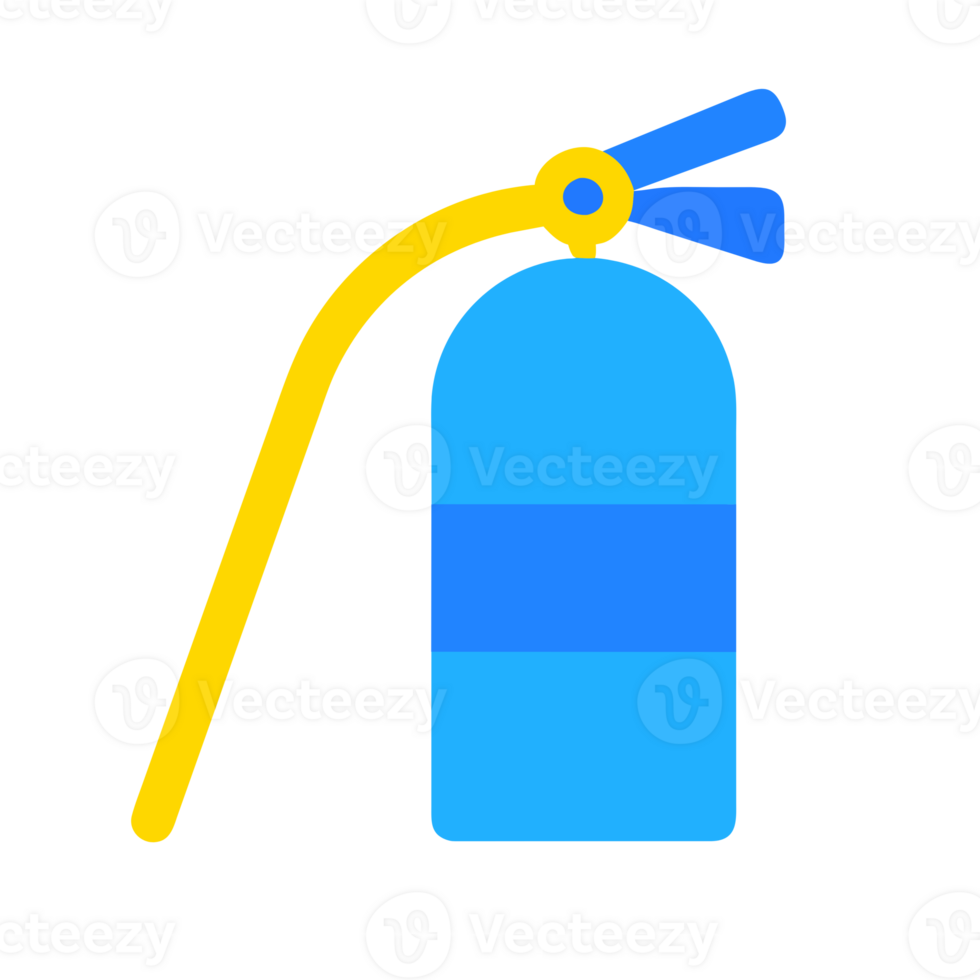 AI generated Icon fire extinguisher png