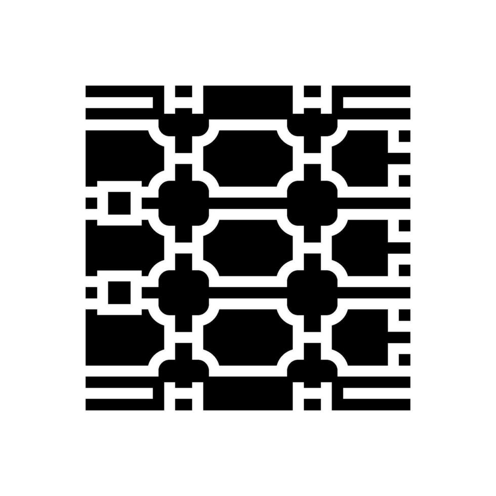 photonics quantum technology glyph icon vector illustration