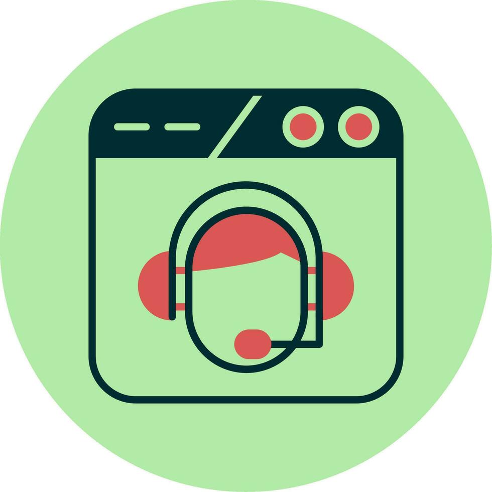 Customer Support Vector Icon