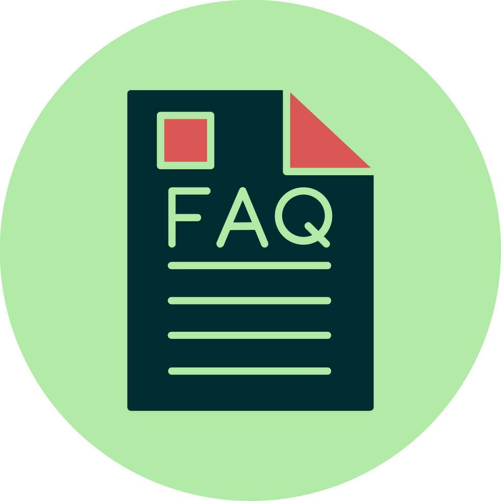Faq Vector Icon