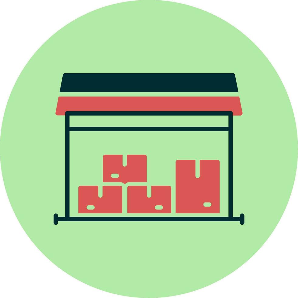 Warehouse Vector Icon