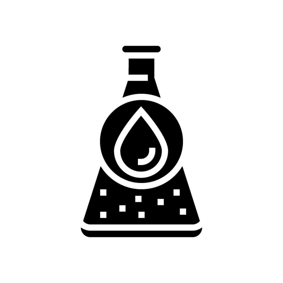 light crude oil glyph icon vector illustration