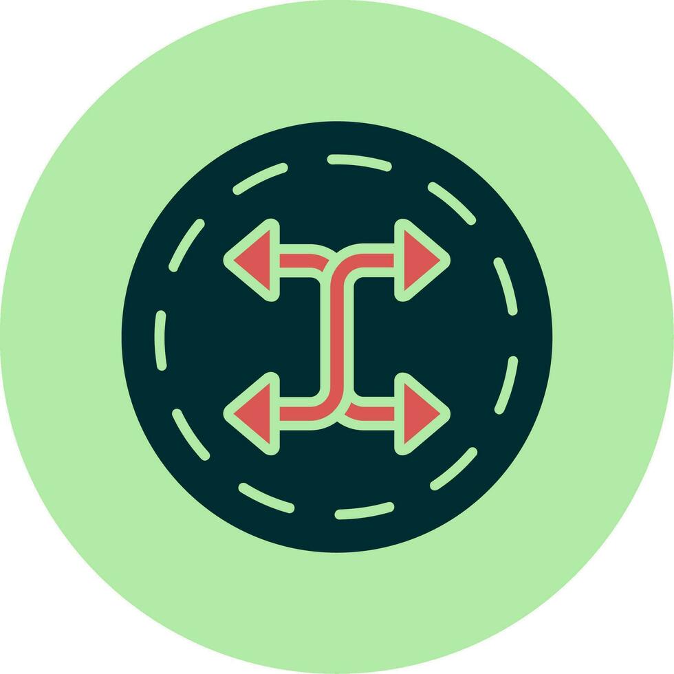 Shuffle Vector Icon