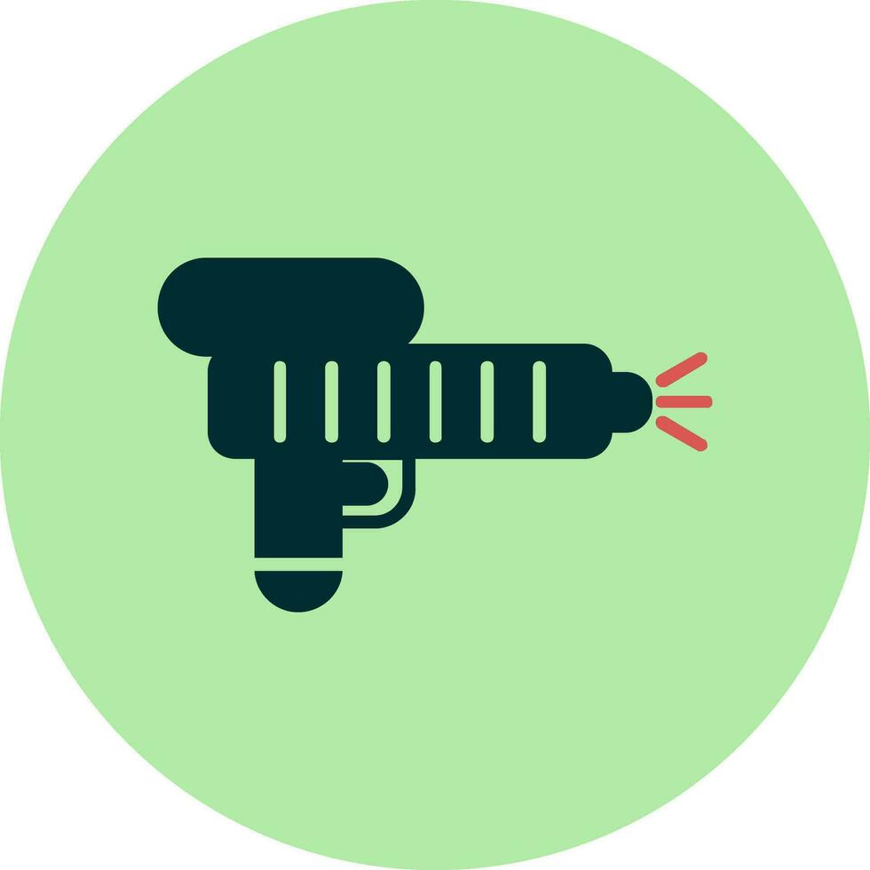 icono de vector de pistola de agua