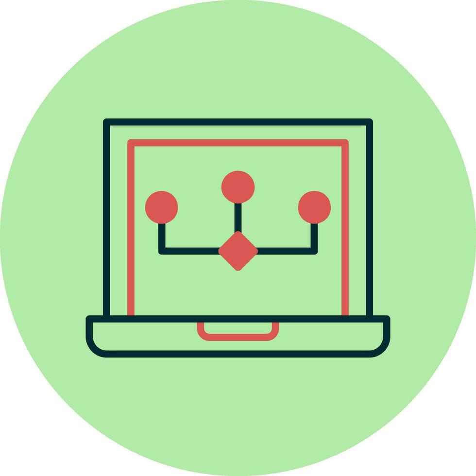 Data Modeling Vector Icon