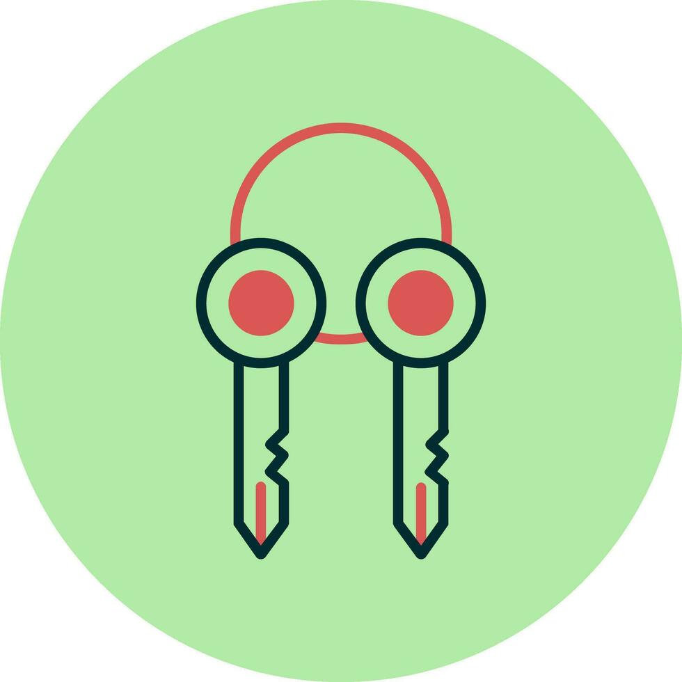 Surrogate Key Vector Icon
