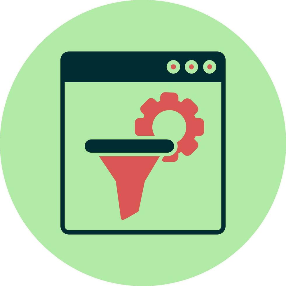 Web Maintenance Vector Icon