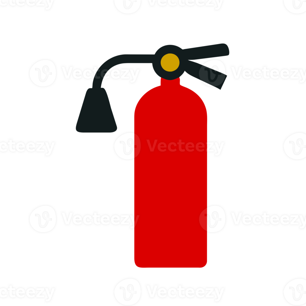 AI generated icon fire extinguisher png