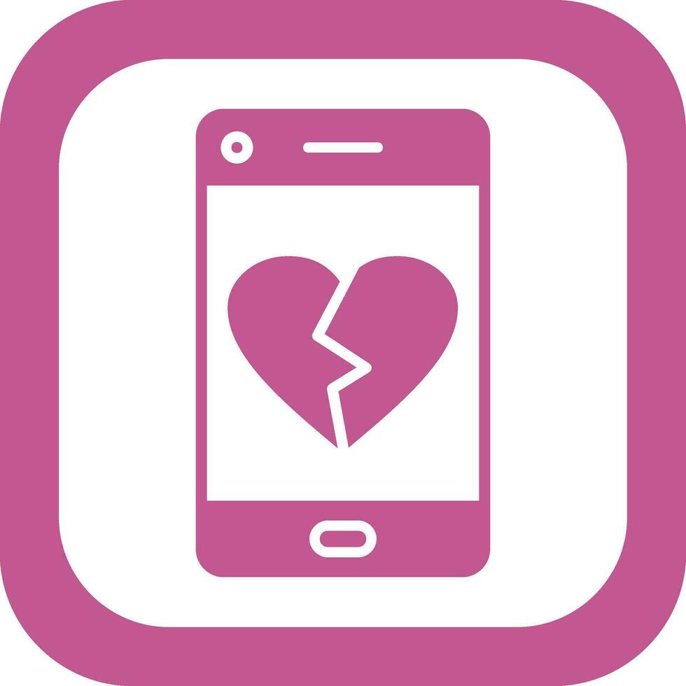 Heart Break Vector Icon