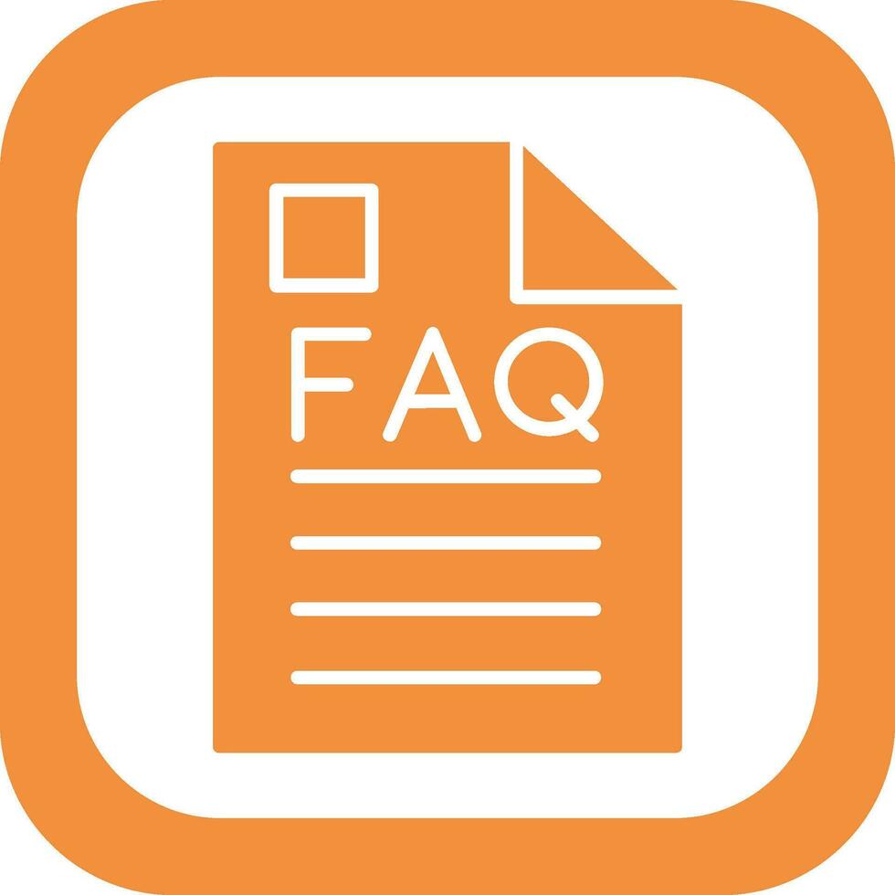Faq Vector Icon