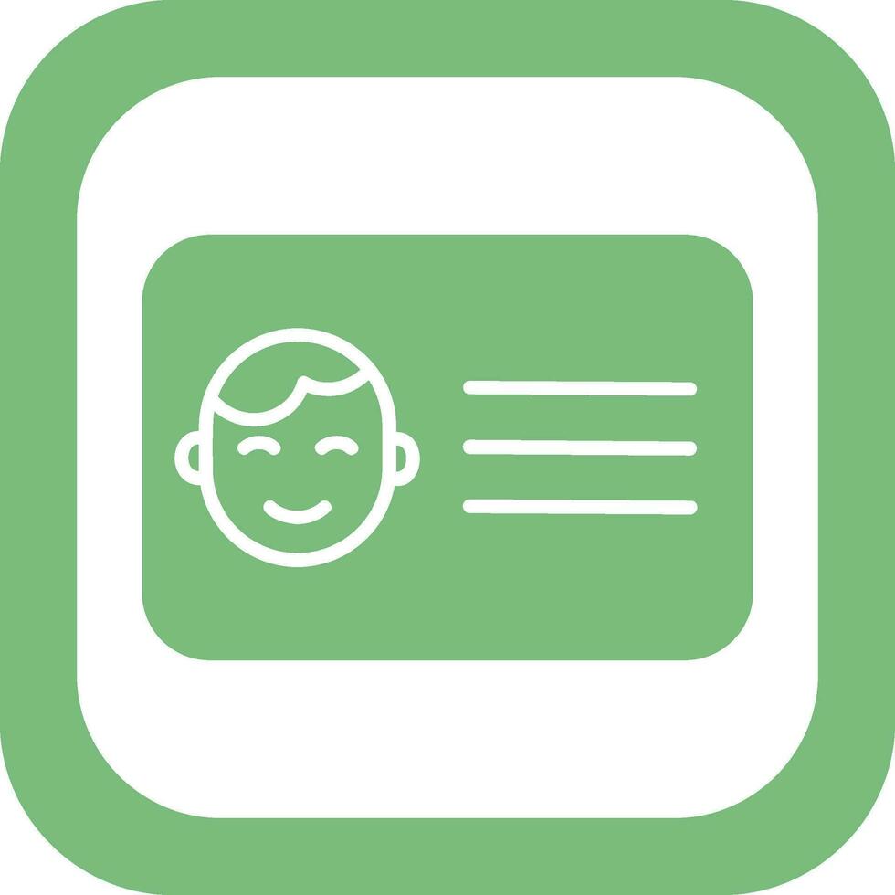 Business Card Vector Icon