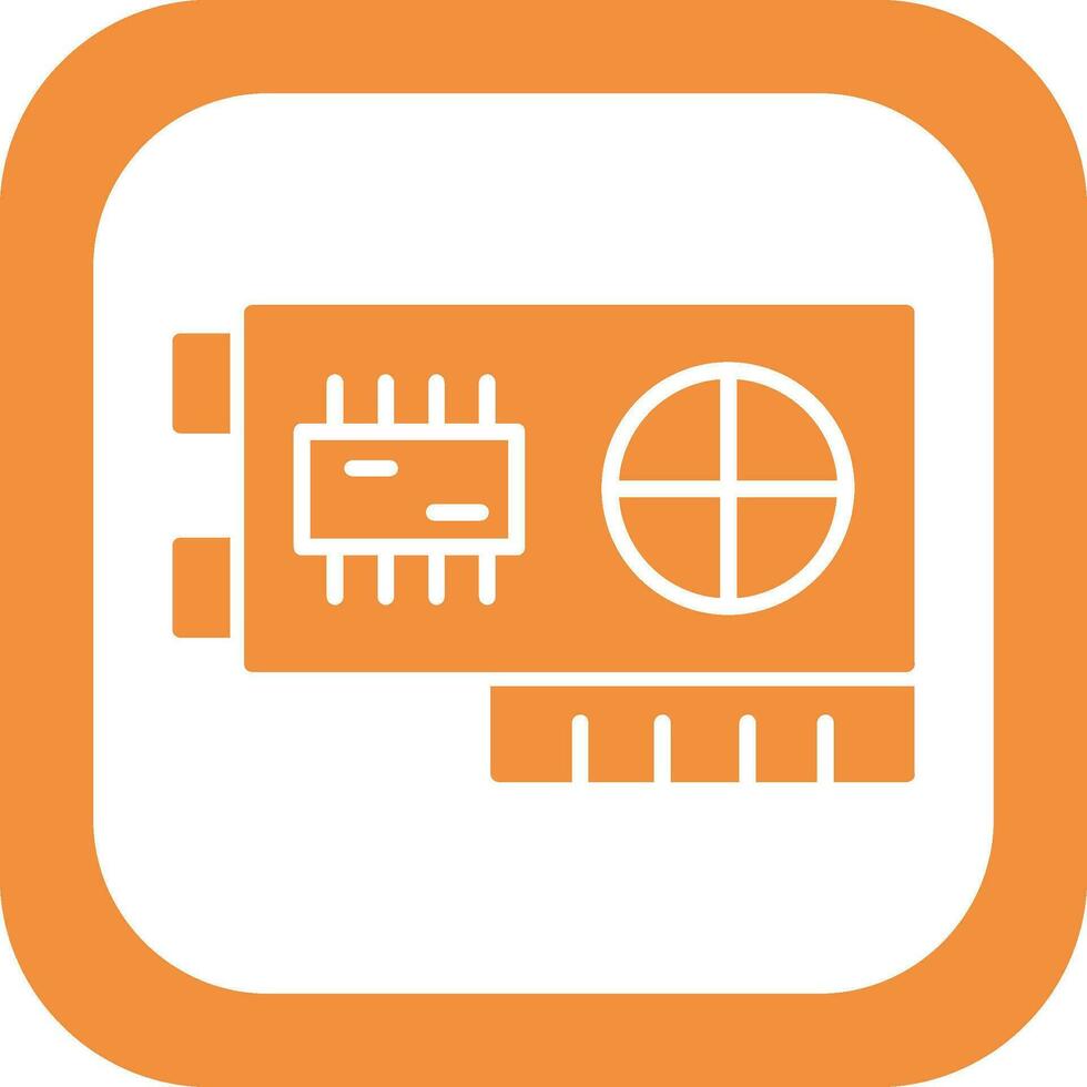 Graphics Card Vector Icon