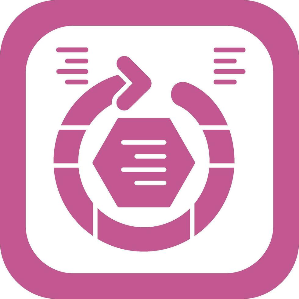 Circular Arrow Vector Icon