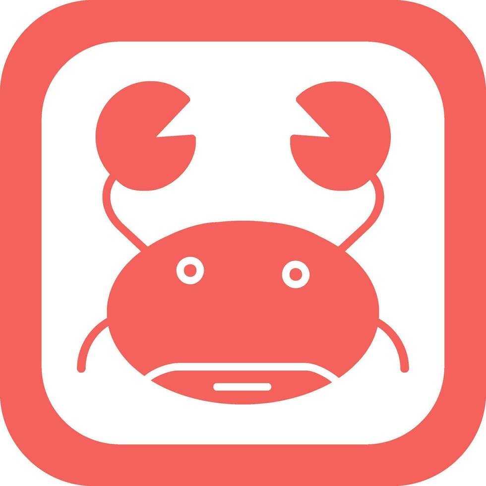 Crab Vector Icon