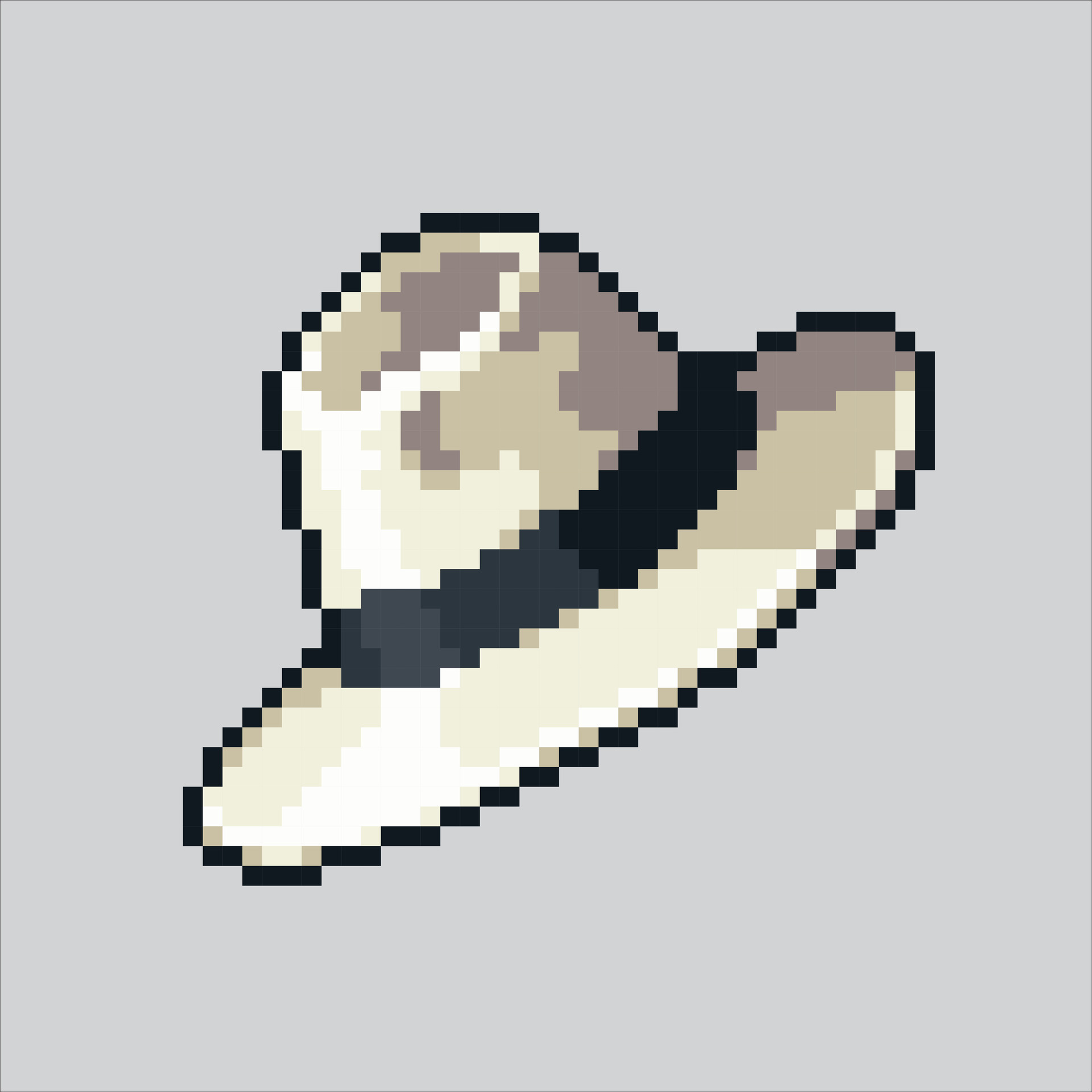 Pixel art illustration Fashion Hat. Pixelated Fashion Hat. Female ...