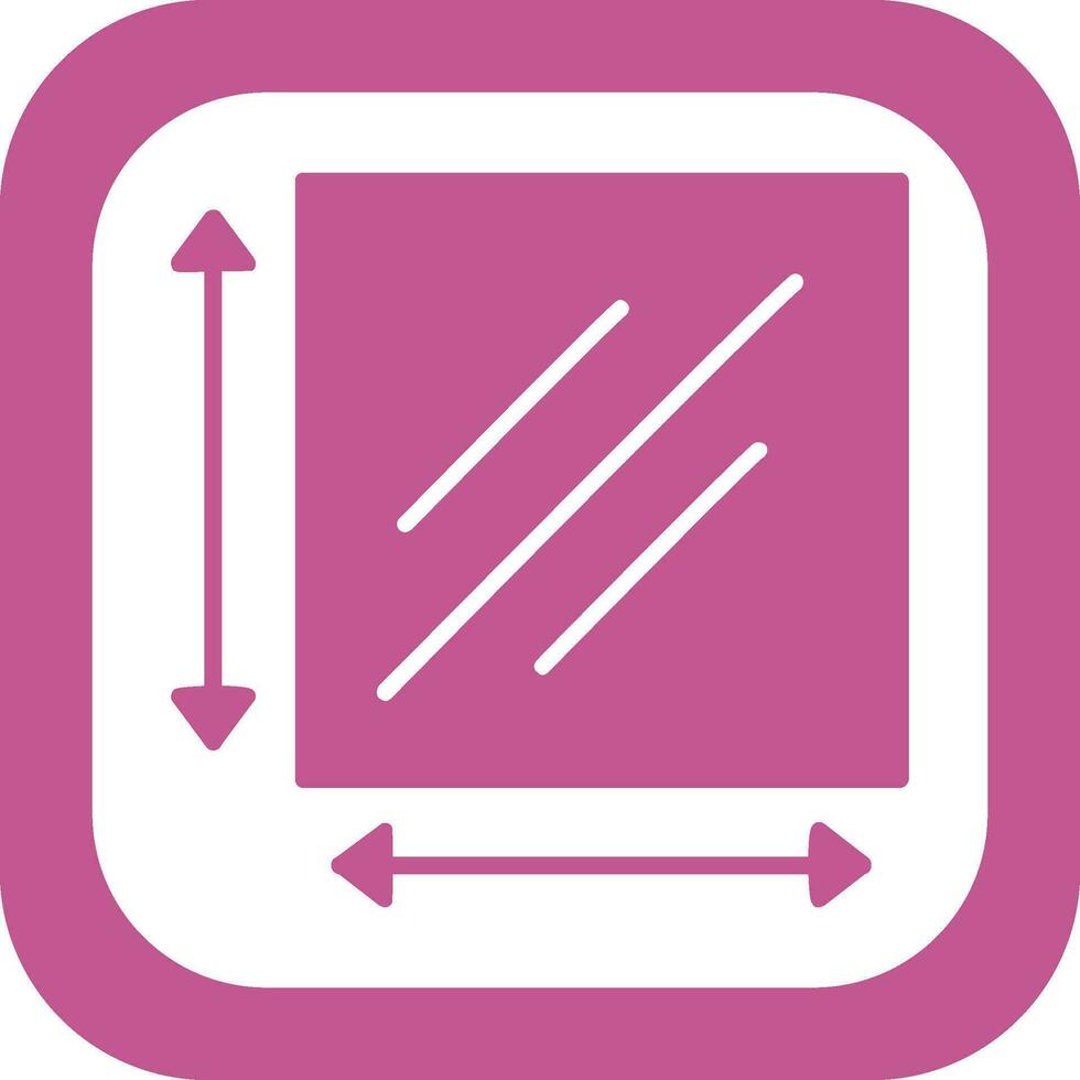 Dimension Vector Icon