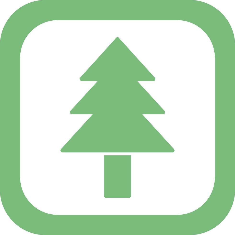 Pine tree Vector Icon