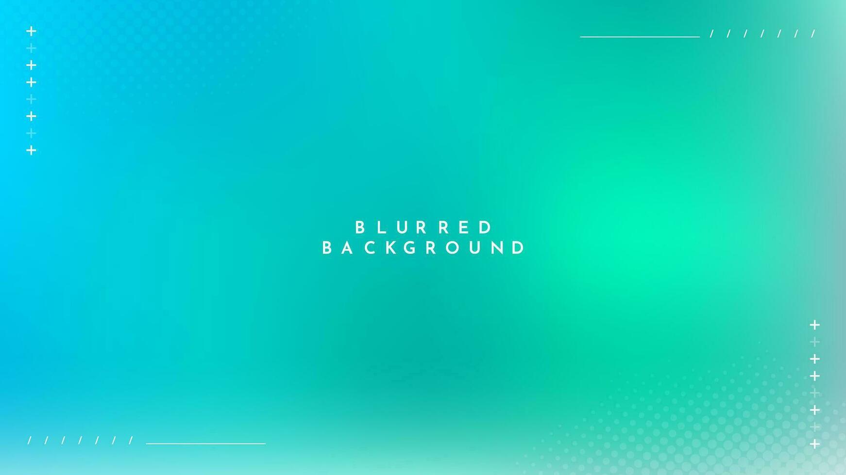 Gradient blurred background in shades of green and yellow. Ideal for web banners, social media posts, or any design project that requires a calming backdrop vector