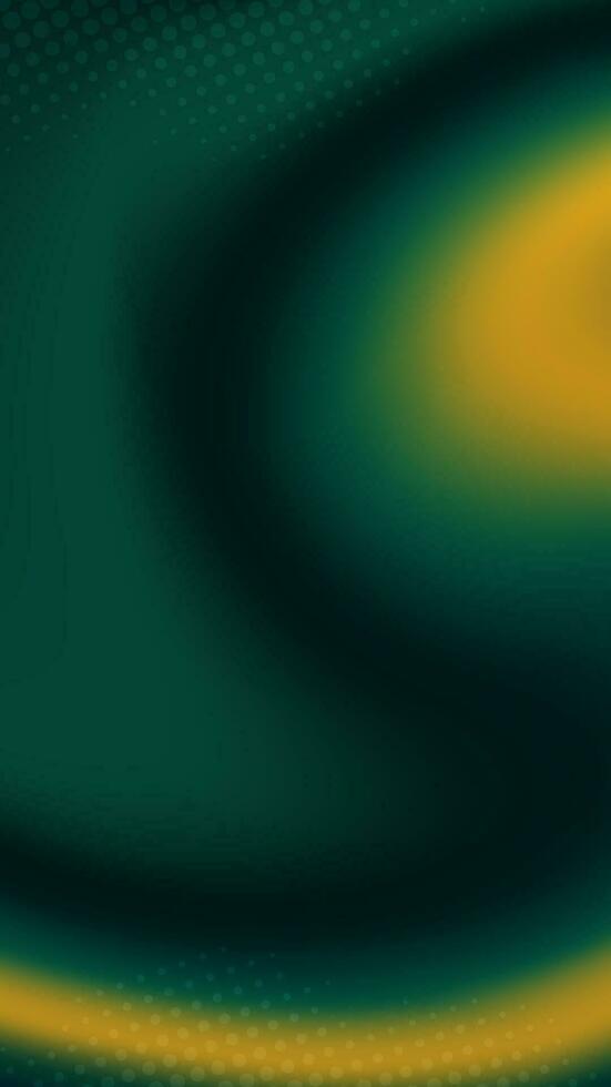 Gradient blurred background in shades of green and yellow. Ideal for web banners, social media posts, or any design project that requires a calming backdrop vector