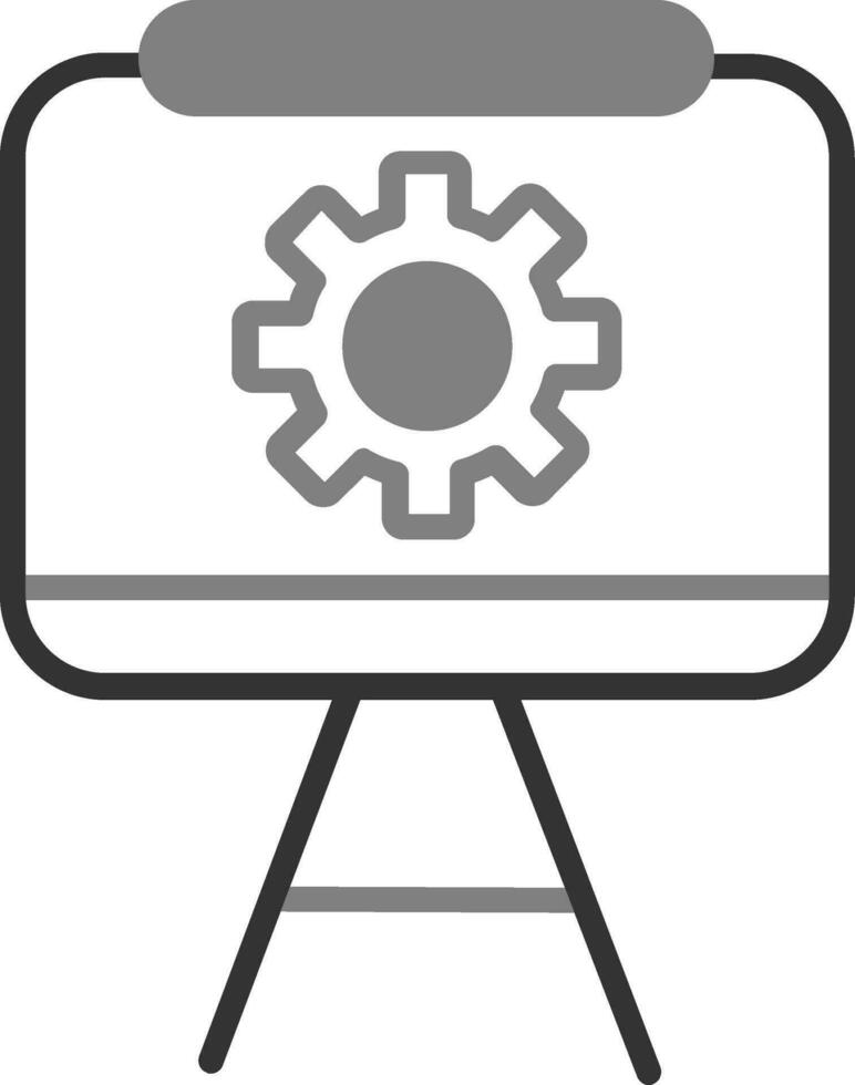 icono de vector de presentación