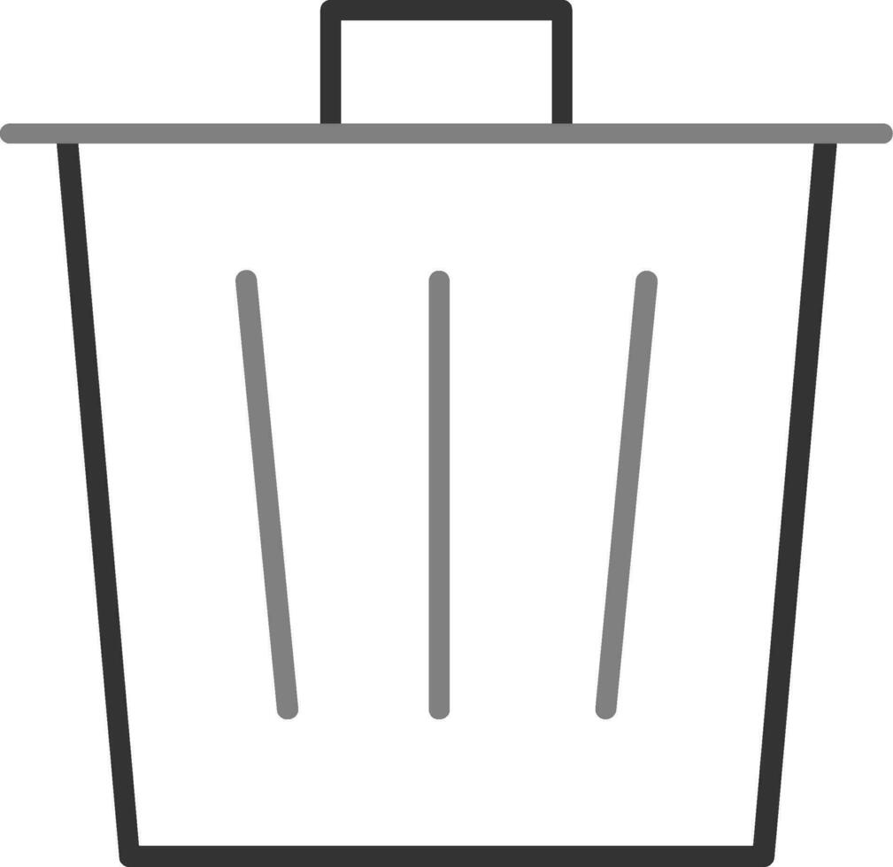 Trash Bin Vector Icon
