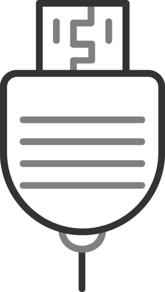 Usb Cable Vector Icon