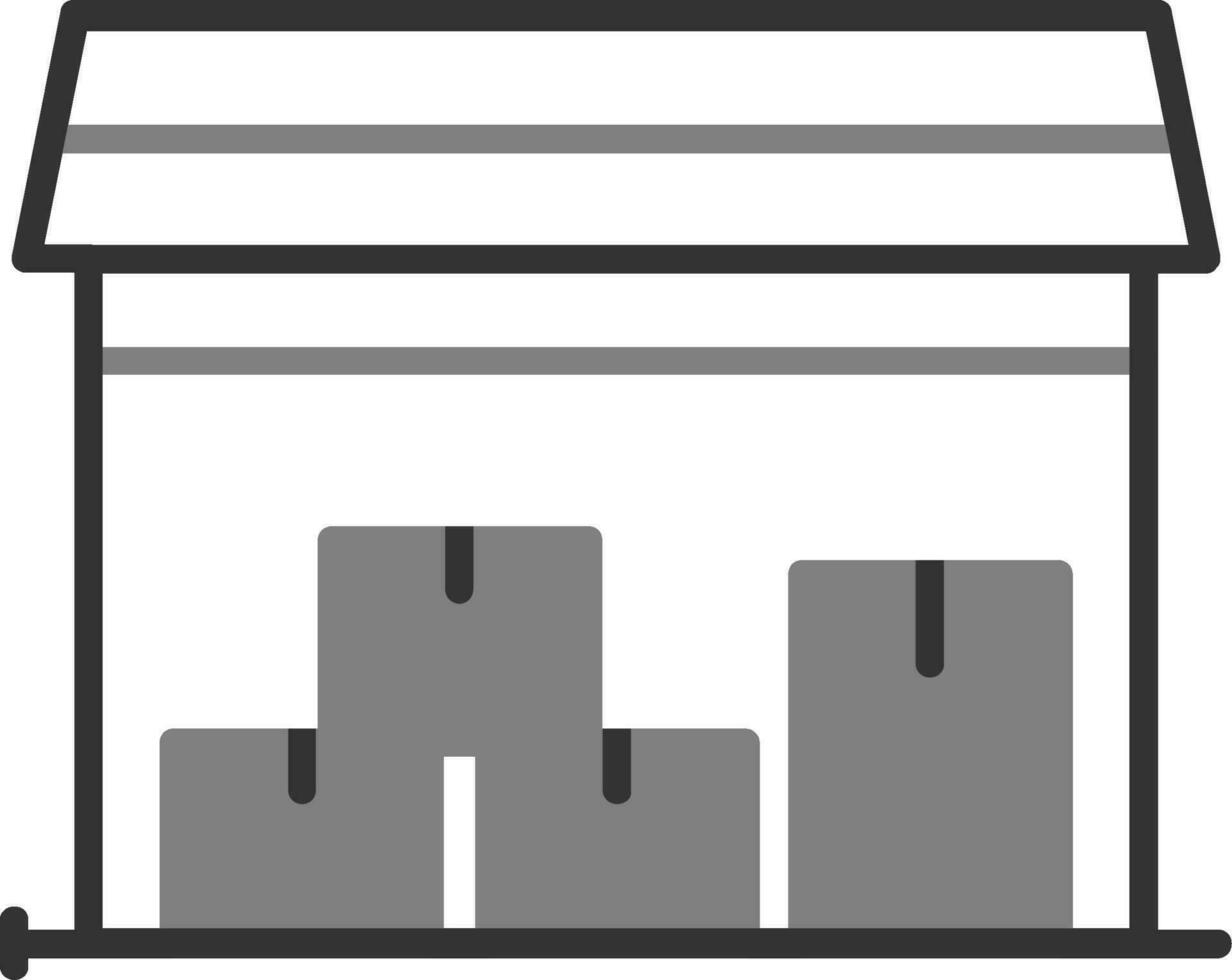 Warehouse Vector Icon