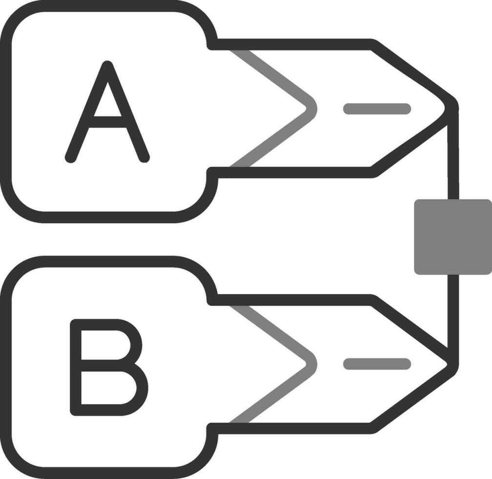 icono de vector de diagrama